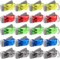 20 Pcs Hand Crank Flashlight 3 LED Torch Mini Lamp Translucent Case No-Battery by Droutti
