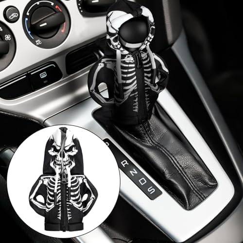 Wonderjune Halloween Car Gear Shift Hoodie Cover Decoration - Image 6
