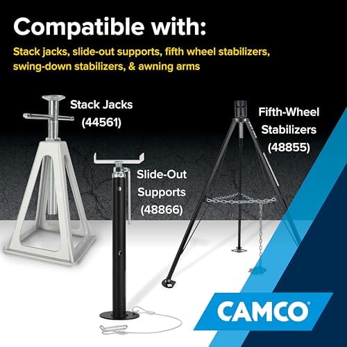Camco Camper/RV Large Stabilizer Jack Pads - Image 6