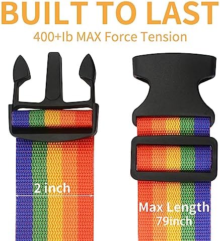 BILIONE Luggage Straps for Suitcases - Image 3