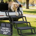 URPOWER Dog Stairs for Large Dogs Extra Wide 20" by URPOWER