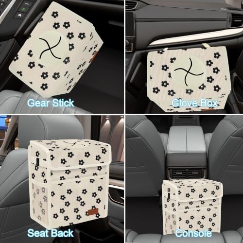 Femuar Leak Proof Car Trash Can - Image 4