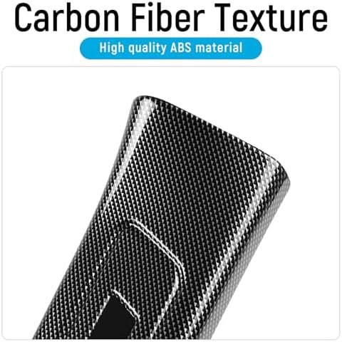 ZZEQYG 4 Pcs ABS Interior Carbon Fiber Door Sill Protector Compatible - Image 6