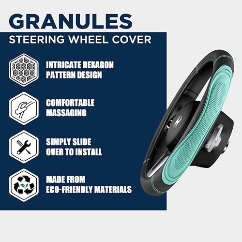 Road Comforts Car Steering Wheel Cover - Image 4