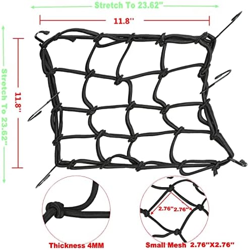 2 Pack Motorcycle Cargo Net - Image 2