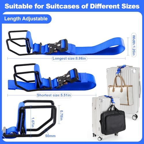 Luggage Hook Strap, J Hook for Luggage Strap Flight Attendant - Image 4
