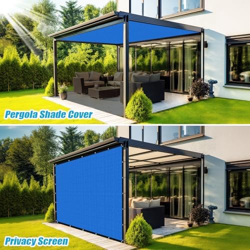 Amagenix 90% Pergola Shade Cover 10' X 12' Sun Shade Cloth - Image 5