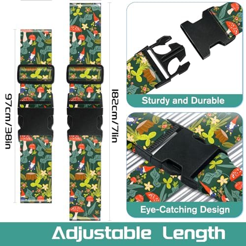 Slohif Luggage Straps for Suitcases Travel Belt Accessories Luggage Connector - Image 2