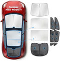 10 Pack Roof Sunshade & Full Window Shades by MakeLifeBetter