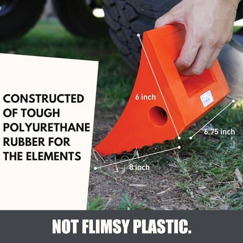 SECURITYMAN Heavy Duty Wheel Chocks - Image 3