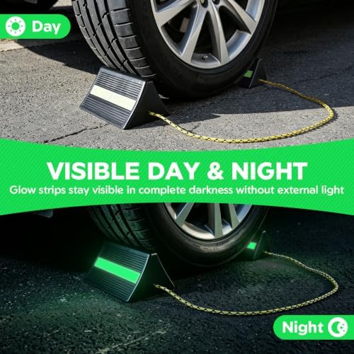 ROBLOCK Wheel Chocks Glow in The Dark - Image 2