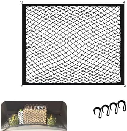 Cargo Net for SUV, Car Trunk Net, Highly Elastic Storage Mesh Nets by Unknown