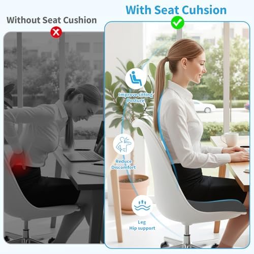 TranquilRelax Memory Foam Seat Cushion - Image 6