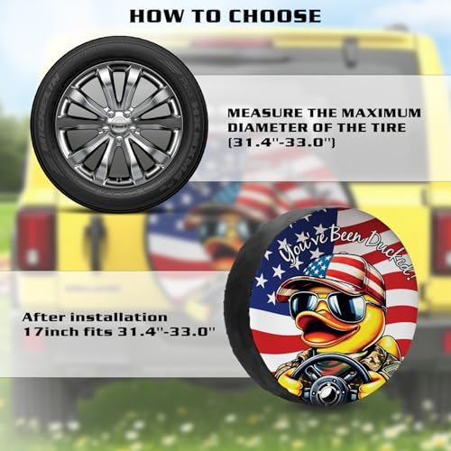 Waterproof PU Leather Spare Tire Cover - Image 7