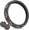 Car Steering Wheel Cover Wildflower Floral + Cars 2 Pieces Coasters by Unknown