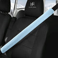 LACDL Extra Long Seatbelt Cover Super Soft Furry by LeadingAComfortableDrivingLife