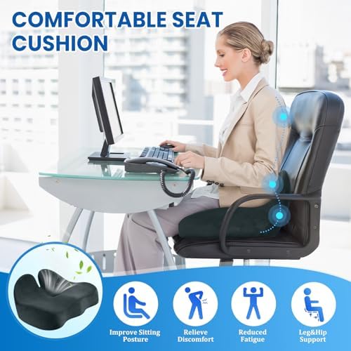 CushZone Extra Large Seat Cushion, Sciatica Support - Image 5