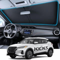 Wigoo for Nissan Kicks Windshield Sunshade, Custom Fit, Keeps Interior Cool by wigoo