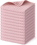 Homaxy Microfiber Waffle Weave Kitchen Dish Cloths, 12 Pack by Homaxy