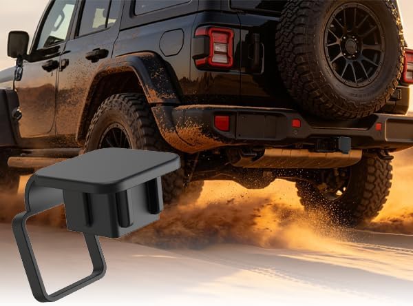Universal Fitment Rubber Hitch Covers - Image 5