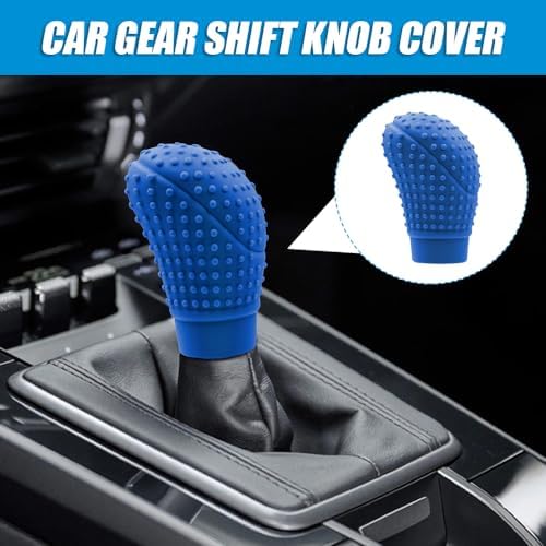 Car Gear Shift Knob Cover, Gear Shift Knob Cover Car Protect Accessories - Image 3