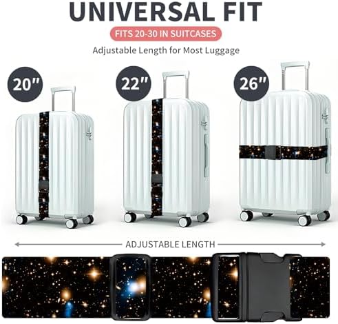 Luggage Strap for Suitcases Adjustable Travel Belt - Image 5