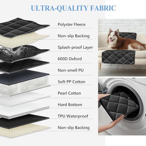 Btefd Back Seat Extender for Dogs, Hard Bottom Car Hammock - Image 4