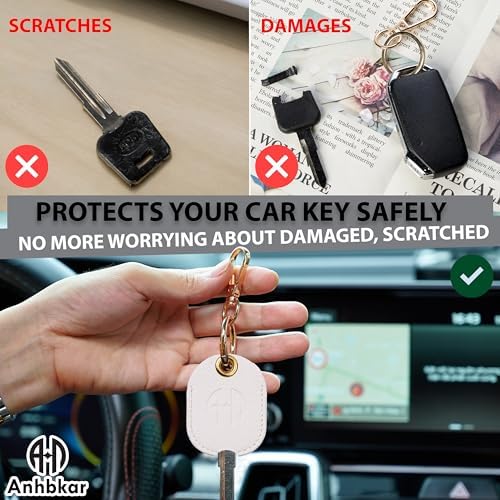 Leather Key Cover for Broken Car Key Loop Replacement - Image 4