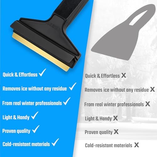 Car Ice Scraper Brass Blade - Image 7