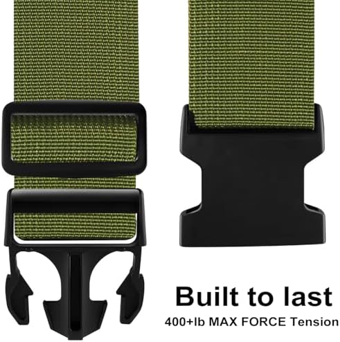 Luggage Straps for Suitcases TSA Approved-2 Pack Bright Personalized Luggage - Image 2