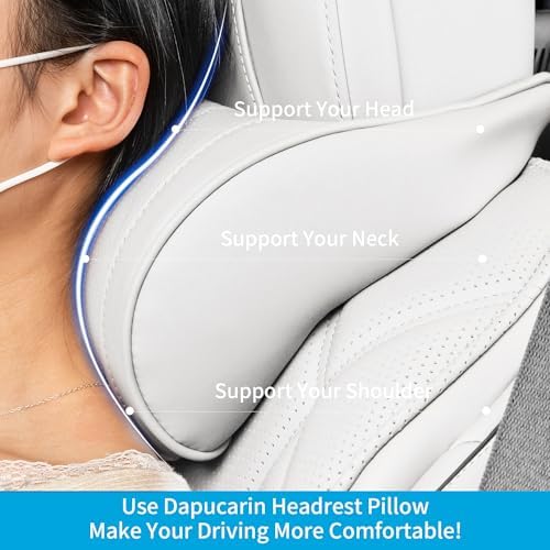 Car Headrest Memory Foam Neck Pillow - Image 2