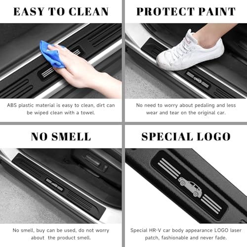 4PCS Car Door Edge Guards Door Sill Protector - Image 6