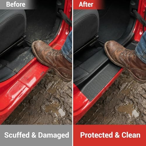 Door Sill Guards Kit Fit for 2018-2026 Jeep Wrangler JL Unlimited, Door Sill - Image 4