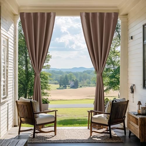 NICETOWN 2 Panels Outdoor Curtains - Image 5