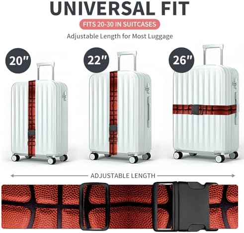 Luggage Strap for Suitcases Adjustable Travel Belt - Image 5