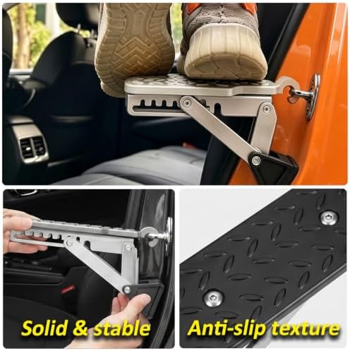 Foldable Car Door Step for Mini Cabrio 2006-2026 - Image 4
