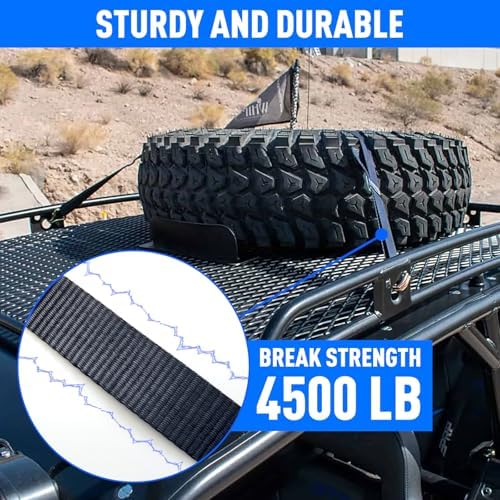 1.5" Wide Black Heavy Duty Y Strap - Image 5