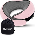 FlyHugz® Neck Travel Pillow Memory Foam Neck Pillow by FlyHugz%C2%AE