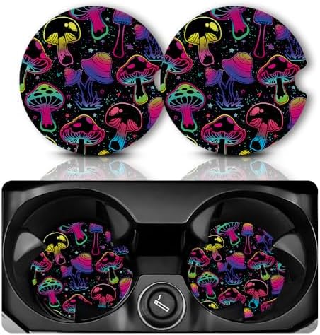 Yonlevres Car Coasters for Cup Holders, 2 Pack by Yonlevres