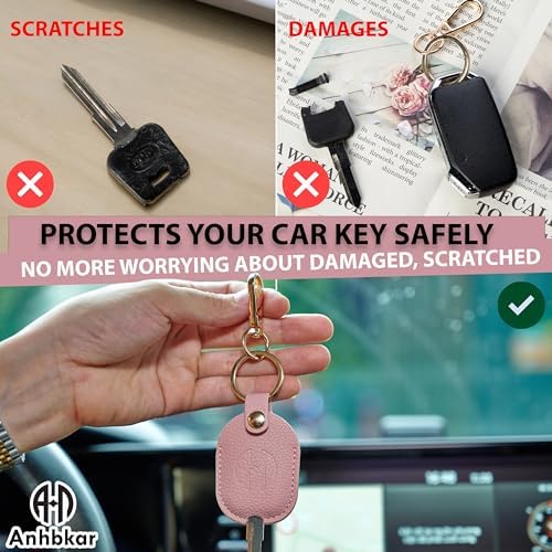 Leather Key Cover for Broken Car Key Loop Replacement - Image 4
