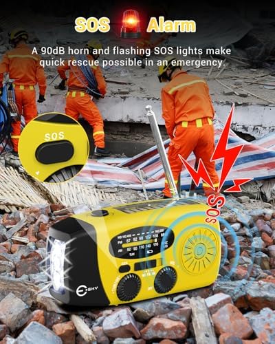 Esky Emergency Hand Crank Radio - Image 4