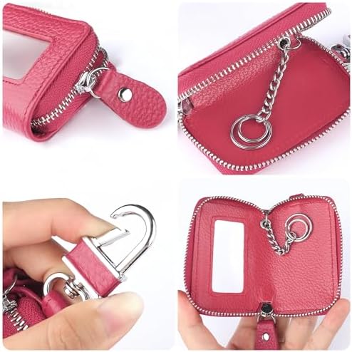 Car Key Fob Case for Replacing Old Key Fob Cover, Genuine Leather Car Key Case - Image 5