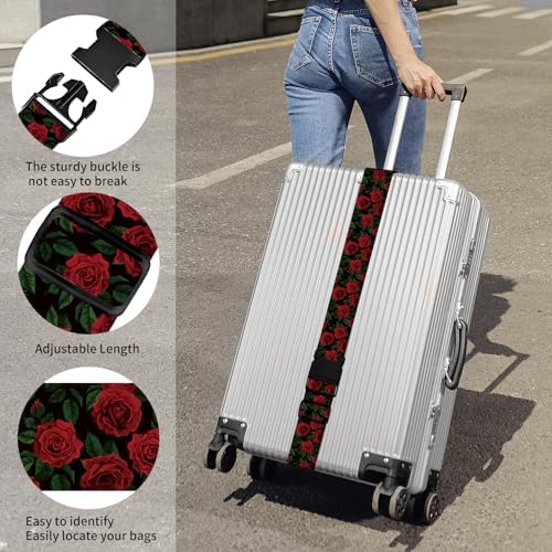 Luggage Straps for Suitcases, Heavy Duty Travel Belt - Image 2