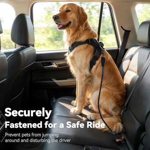 Universal Dog Seat Belt for Car, Dog Car Seatbelt - Image 6