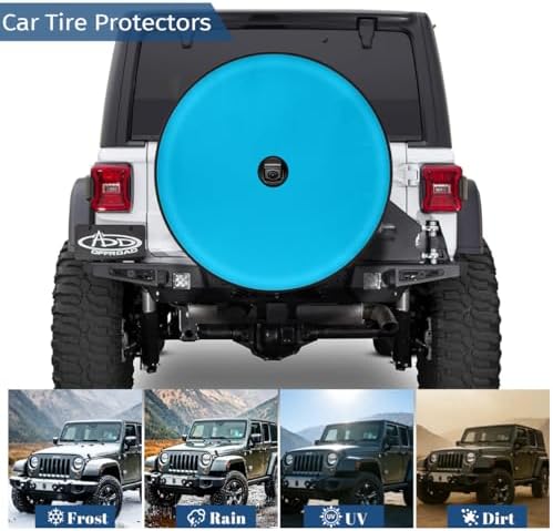 Spare Tire Cover with Backup Camera Hole Fit - Image 6