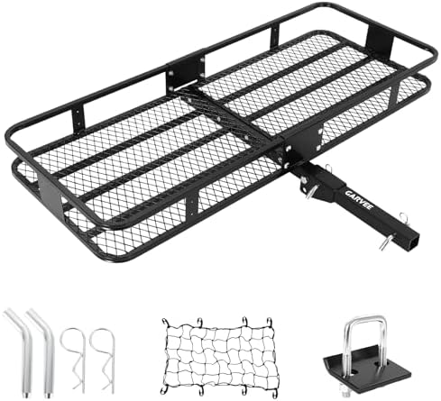 Garvee 70" x 30" x 6", Hitch Cargo Carrier, 500 Lbs Capacity by Garvee