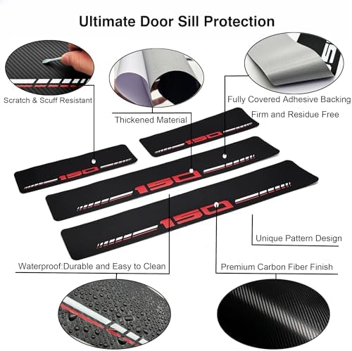 Car Door Sill Protectors Compatible - Image 3