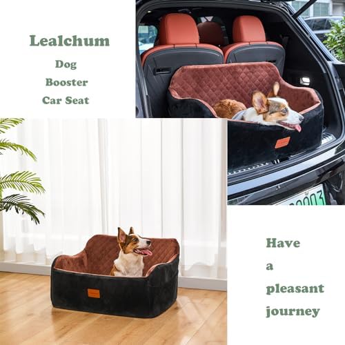Lealchum Dog Car Seat for Medium Sized Dog, Car Dog Bed - Image 6