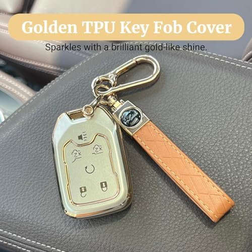 Joouheax Soft TPU 6-Button for Chevy Key Fob Cover - Image 5