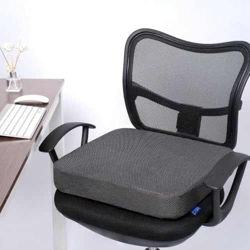 Ifoam Memory Foam Layer Wheelchair Cushion+Extra Waterproof Cover 24×24×4 - Image 7